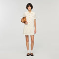 Robe courte en dentelle - CALVERO
