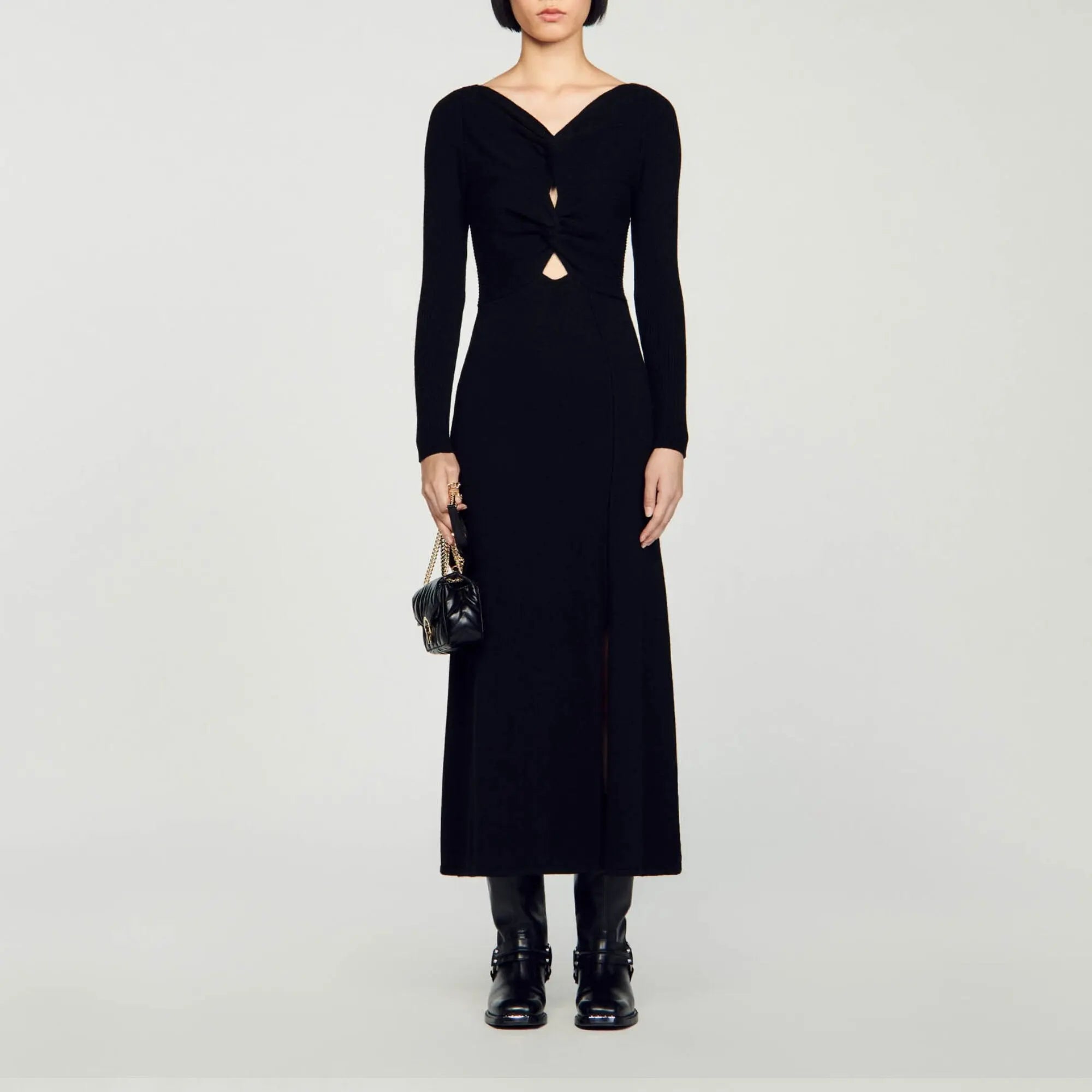 Robe en maille torsadée - CALVERO