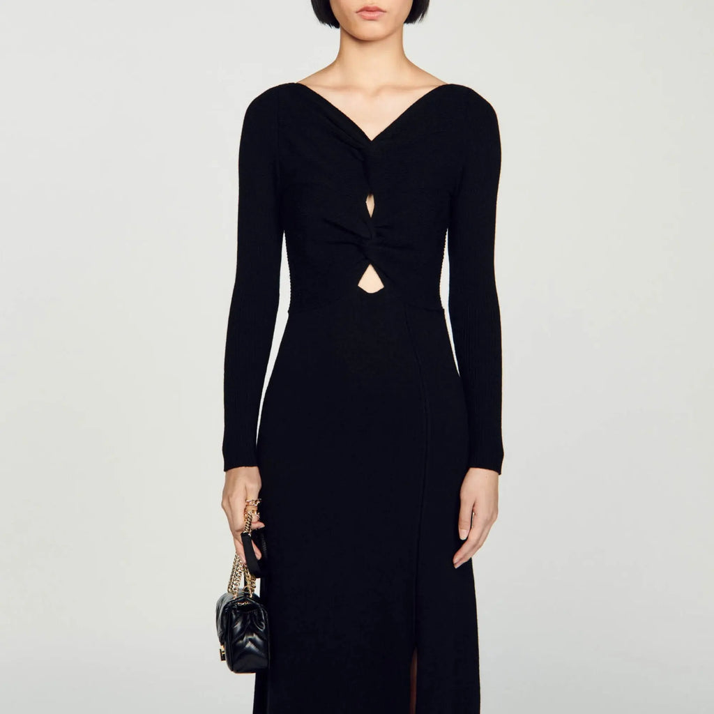 Robe en maille torsadée - CALVERO