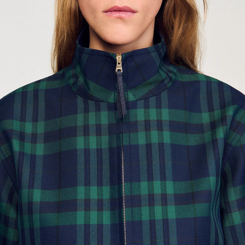 Blouson à carreaux - CALVERO
