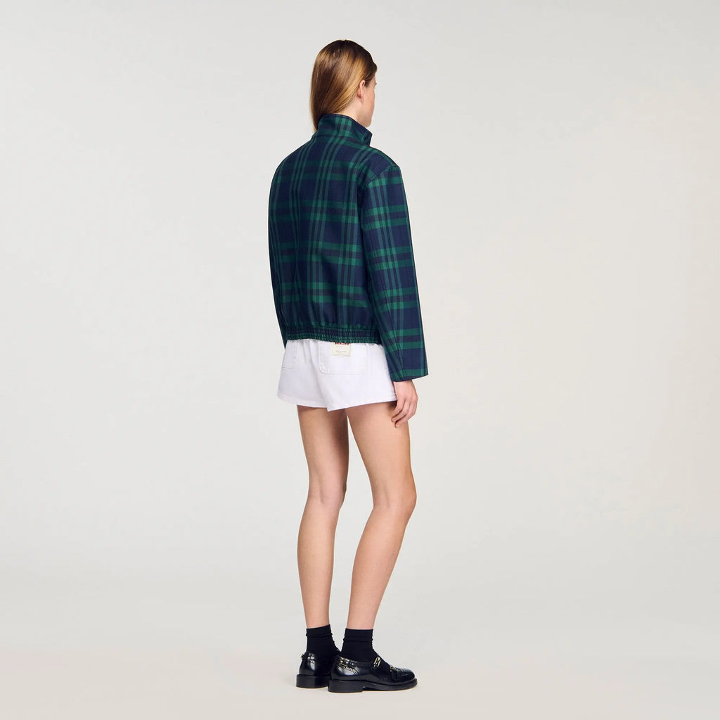 Blouson à carreaux - CALVERO