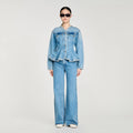 Blouson en jean perlé - CALVERO