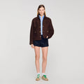 Blouson en suède - CALVERO
