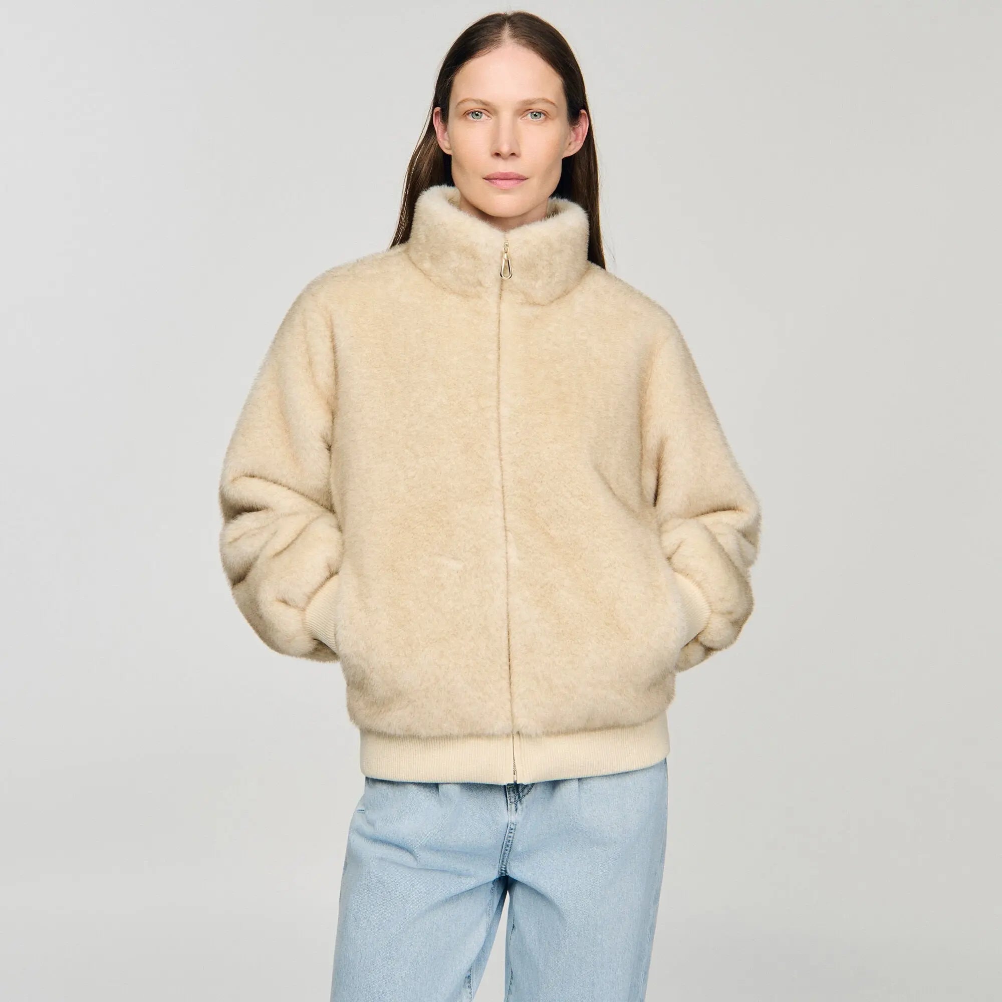 Blouson en fausse fourrure - CALVERO