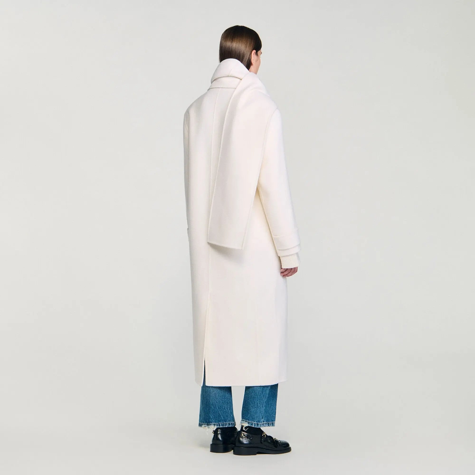 Manteau oversize en laine - CALVERO