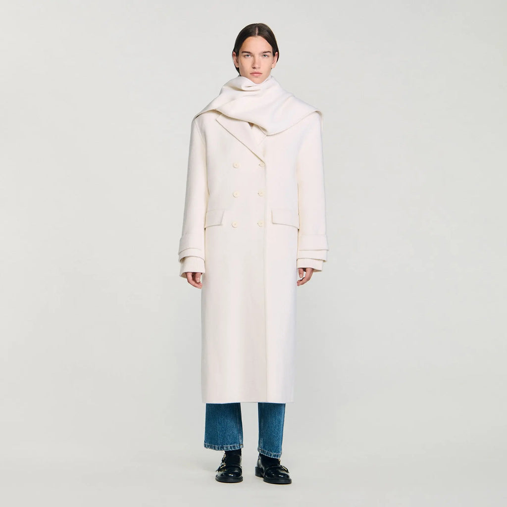 Manteau oversize en laine - CALVERO
