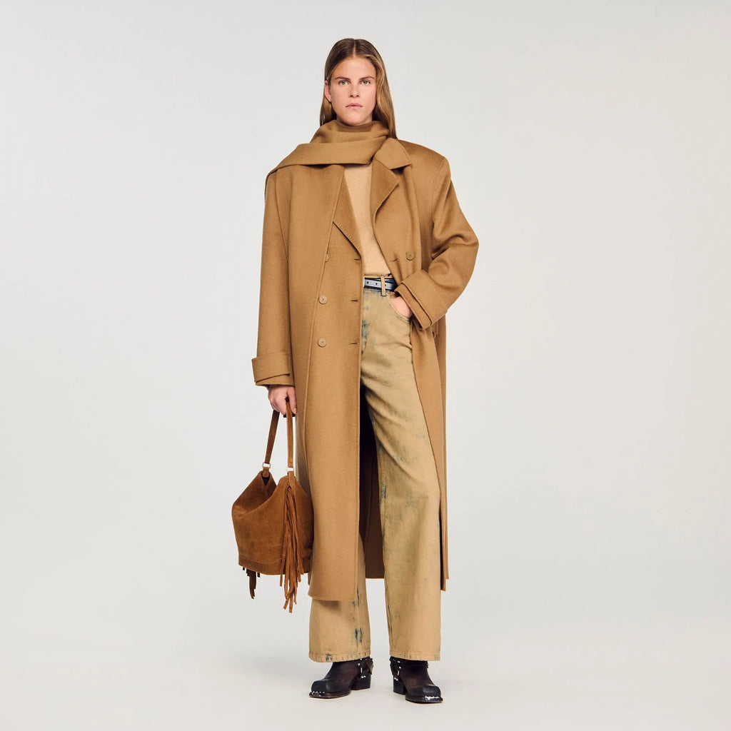 Manteau oversize en laine - CALVERO