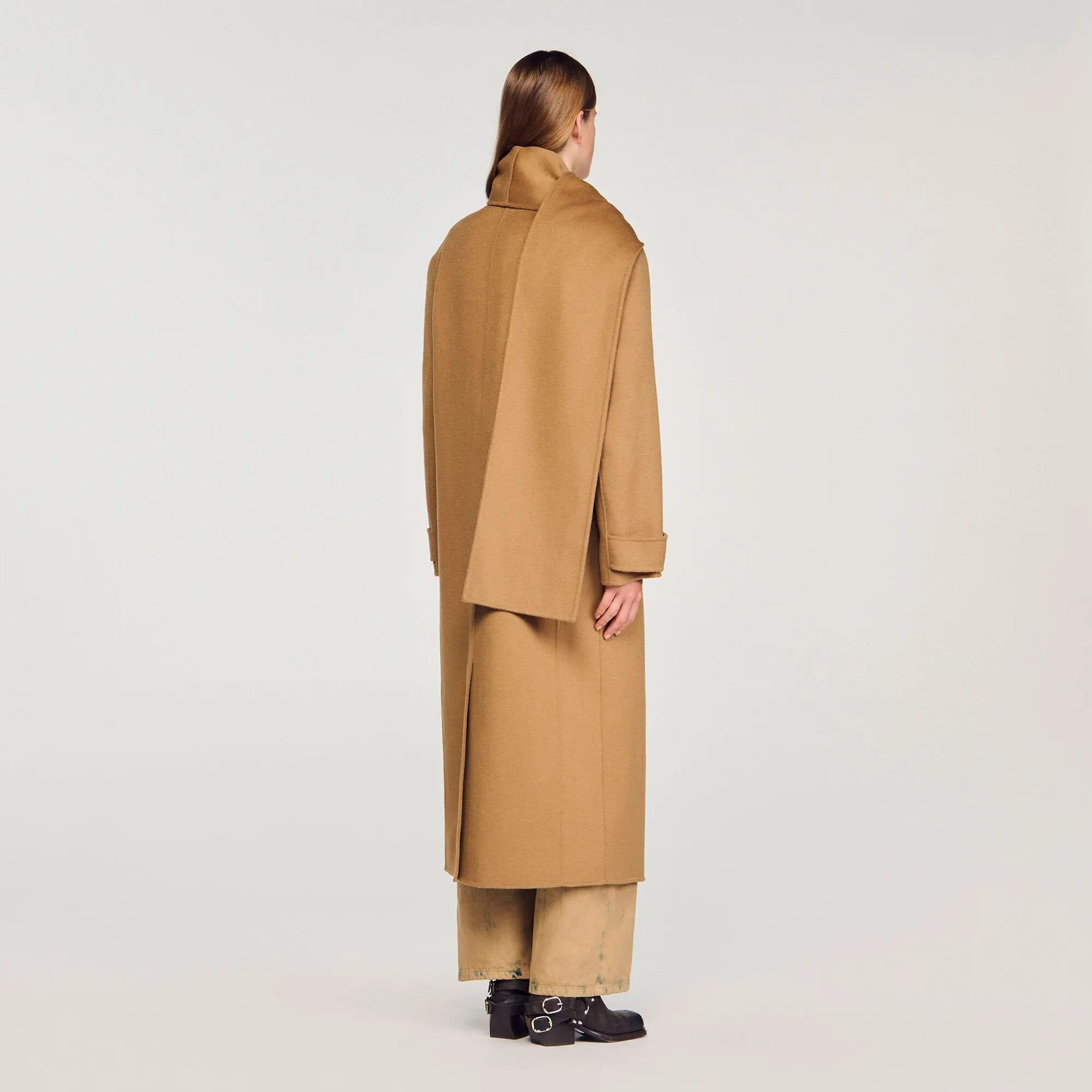 Manteau oversize en laine - CALVERO