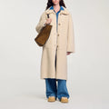 Manteau en peau lainée - CALVERO