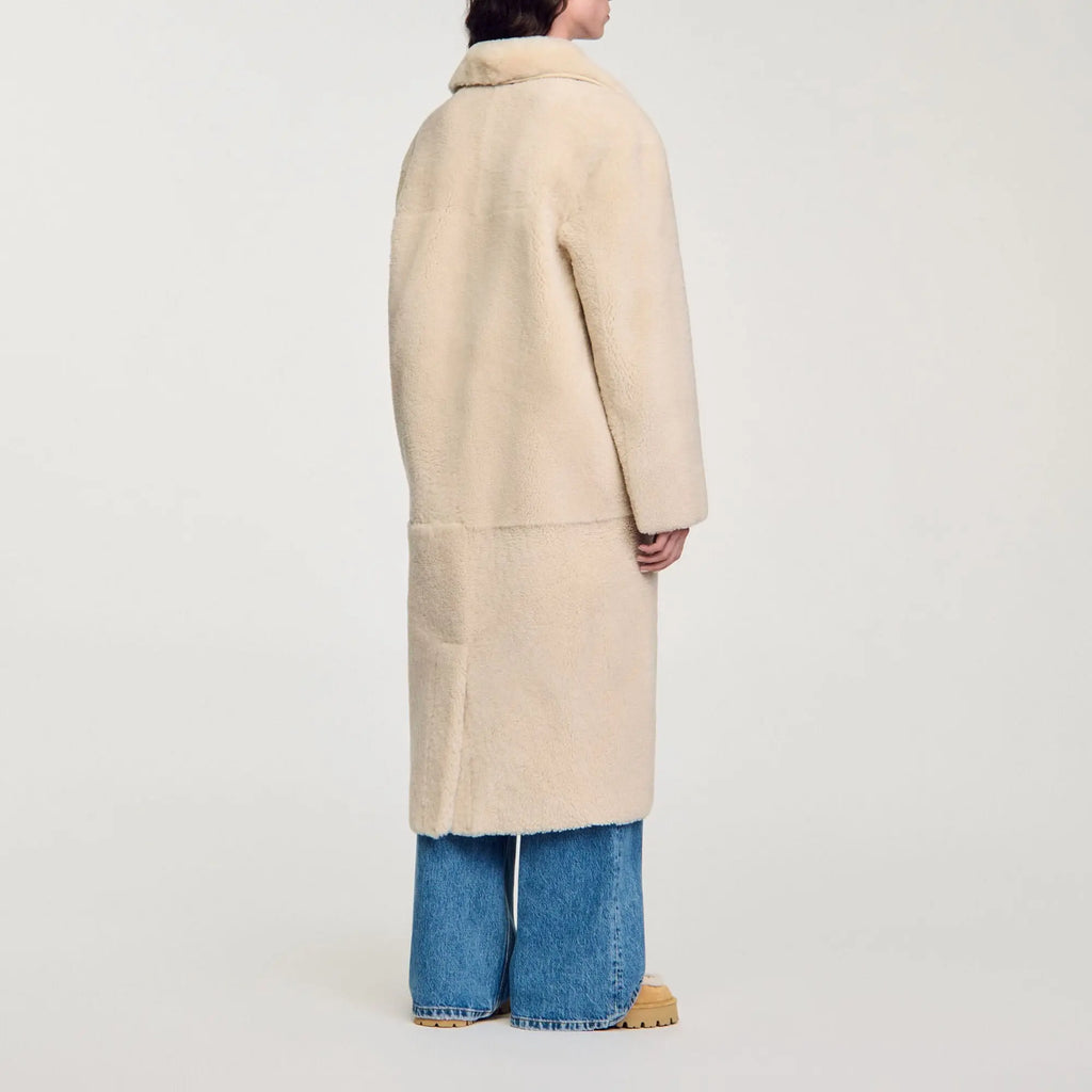 Manteau en peau lainée - CALVERO