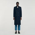 Manteau long croisé - CALVERO