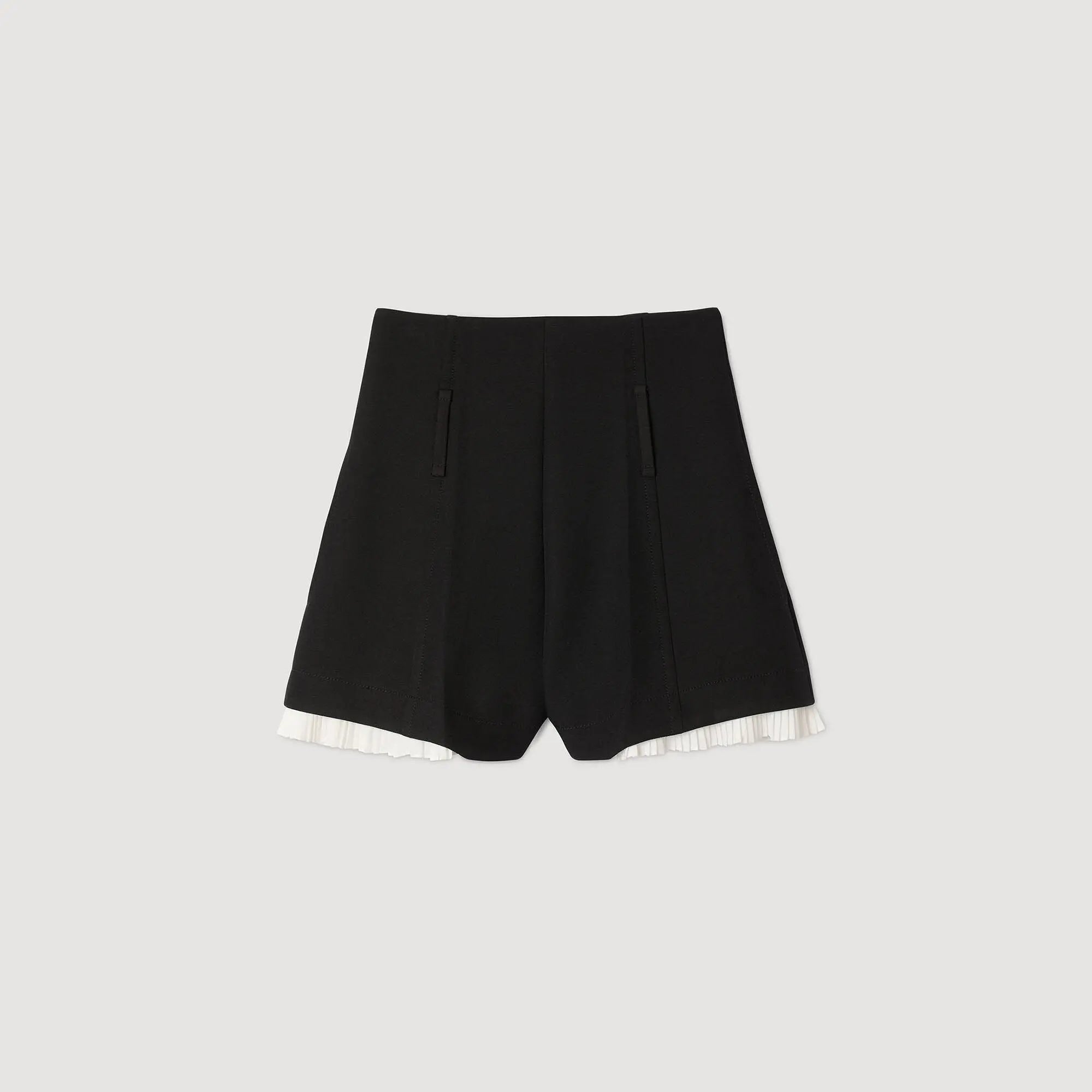 Short de tailleur à volant - CALVERO