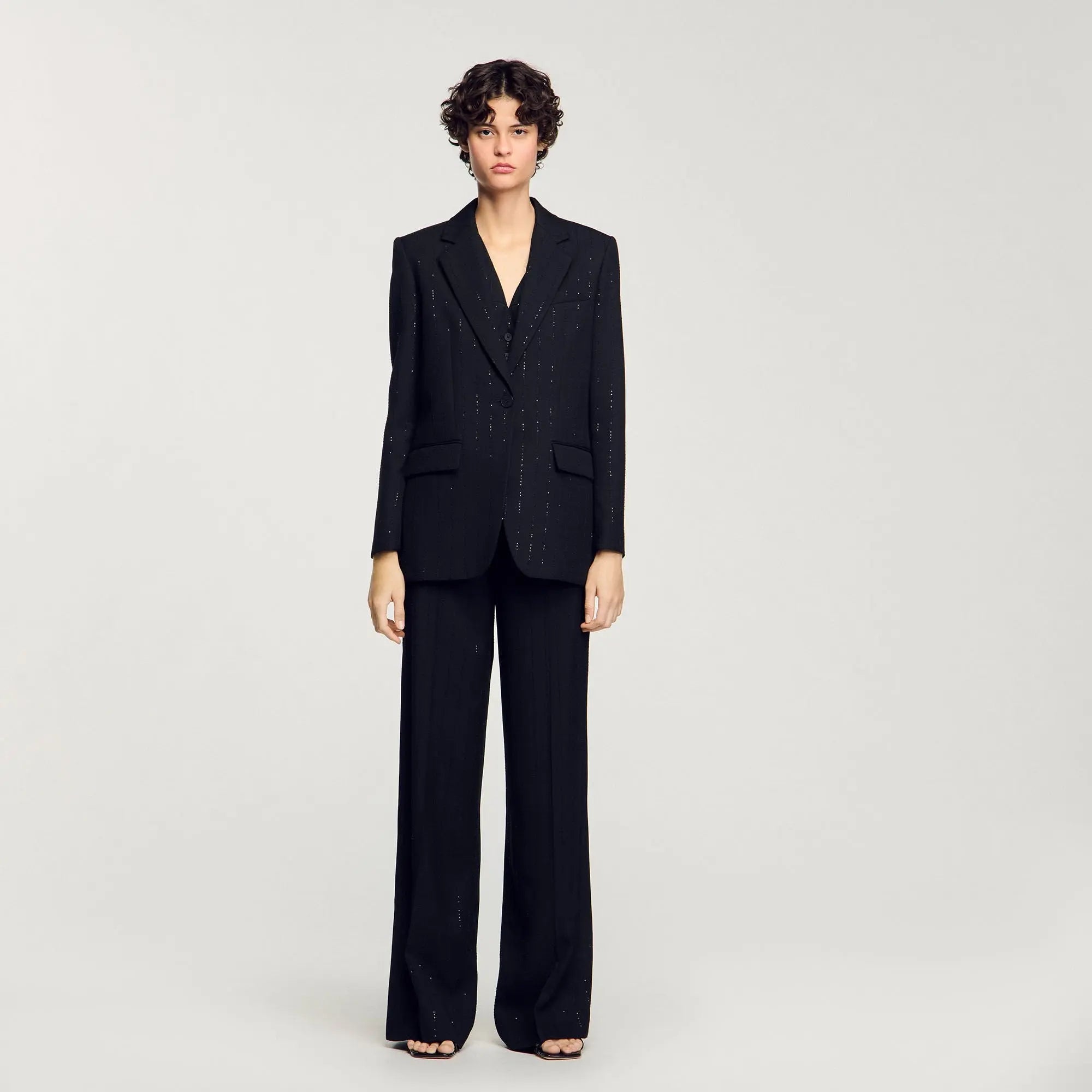 Veste de costume à paillettes - CALVERO