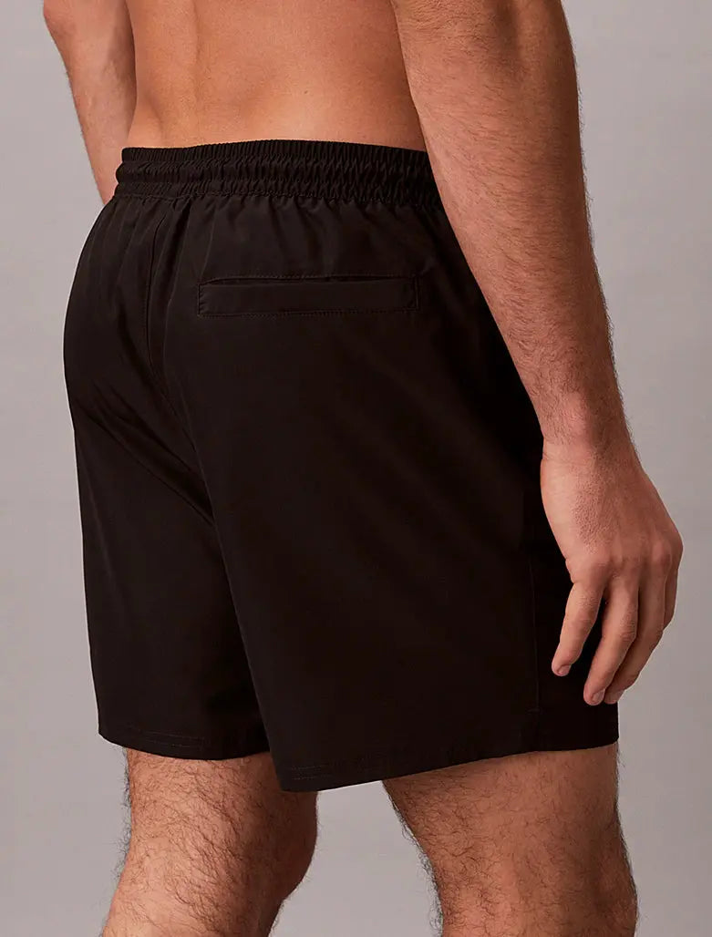 Short de bain mi-long avec cordon de serrage - CK Monogram - CALVERO