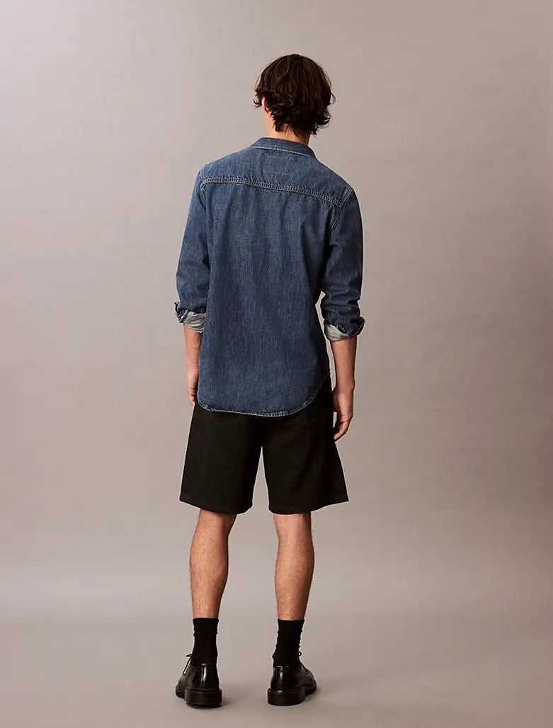 Short ample en jean 90's - CALVERO