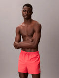 Short de bain mi-long avec cordon de serrage - CK Monogram - CALVERO