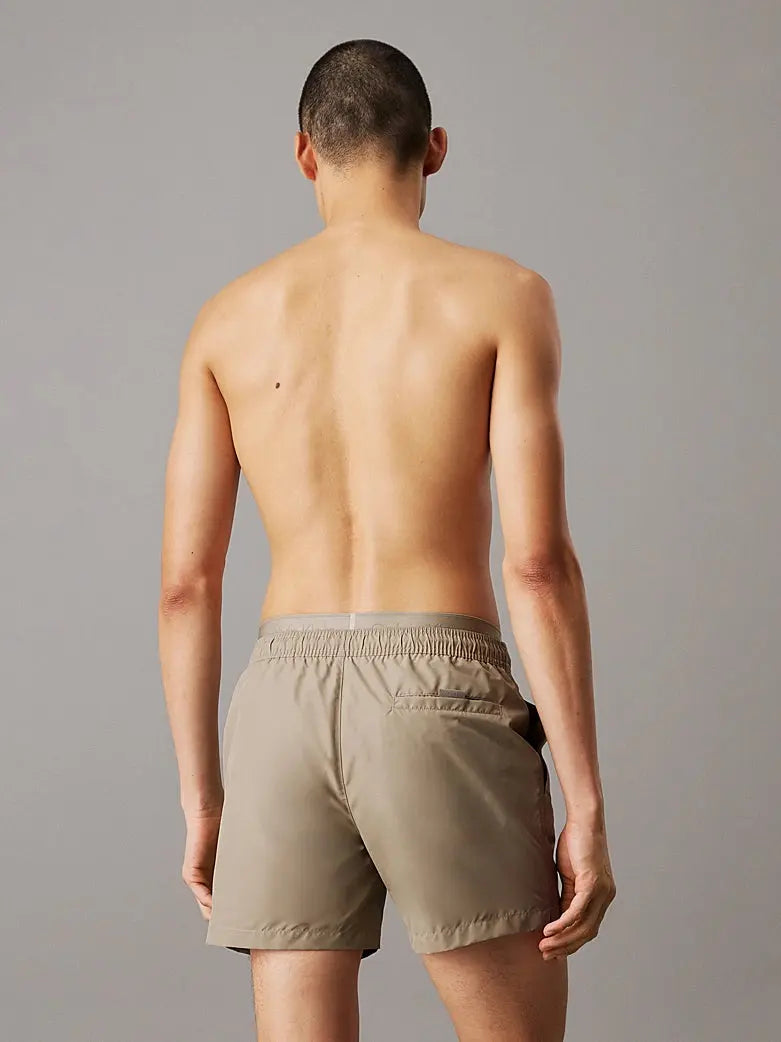 Short de bain court avec double ceinture - CK Meta Legacy - CALVERO