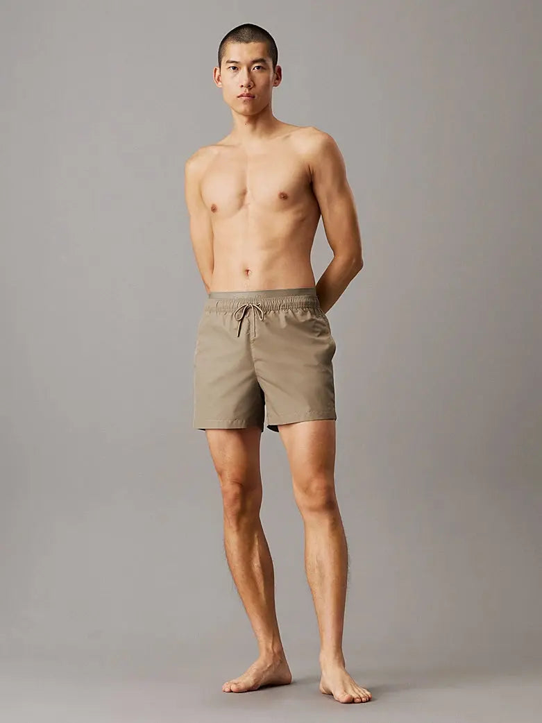 Short de bain court avec double ceinture - CK Meta Legacy - CALVERO