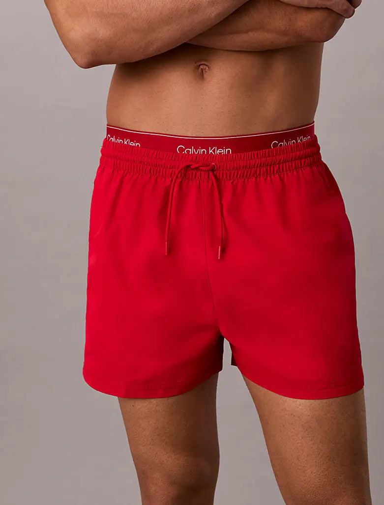 Short de bain courts avec cordon de serrage - CK Essentials - CALVERO