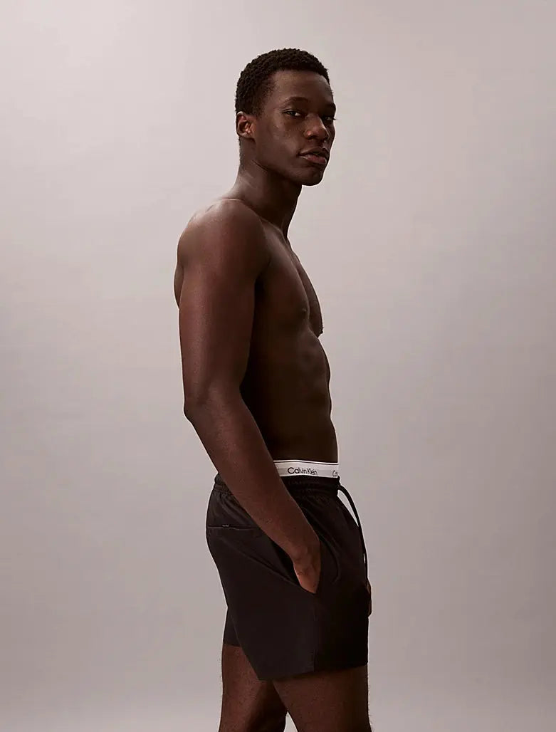 Short de bain courts avec cordon de serrage - CK Essentials - CALVERO
