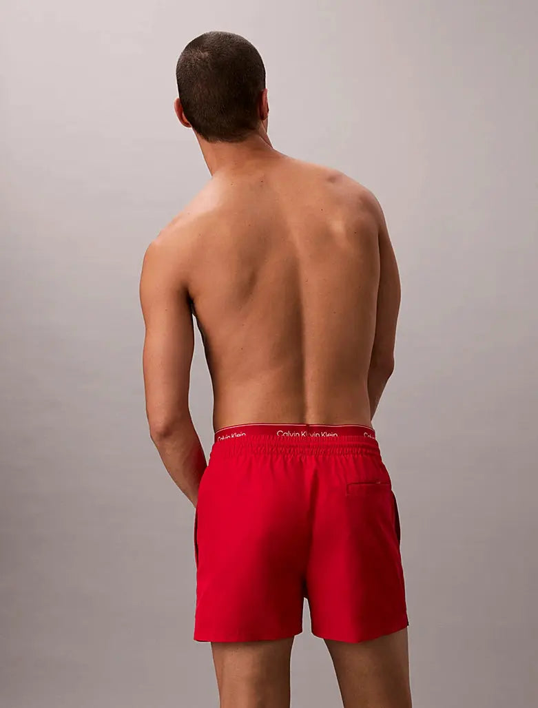 Short de bain courts avec cordon de serrage - CK Essentials - CALVERO