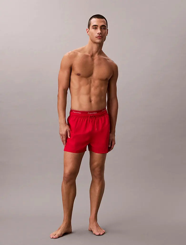 Short de bain courts avec cordon de serrage - CK Essentials - CALVERO