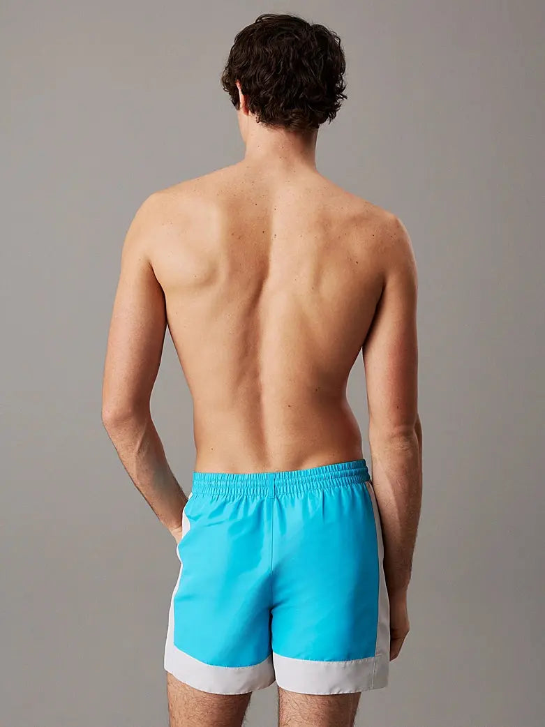 Short de bain mi-long avec cordon de serrage - Intense Power - CALVERO