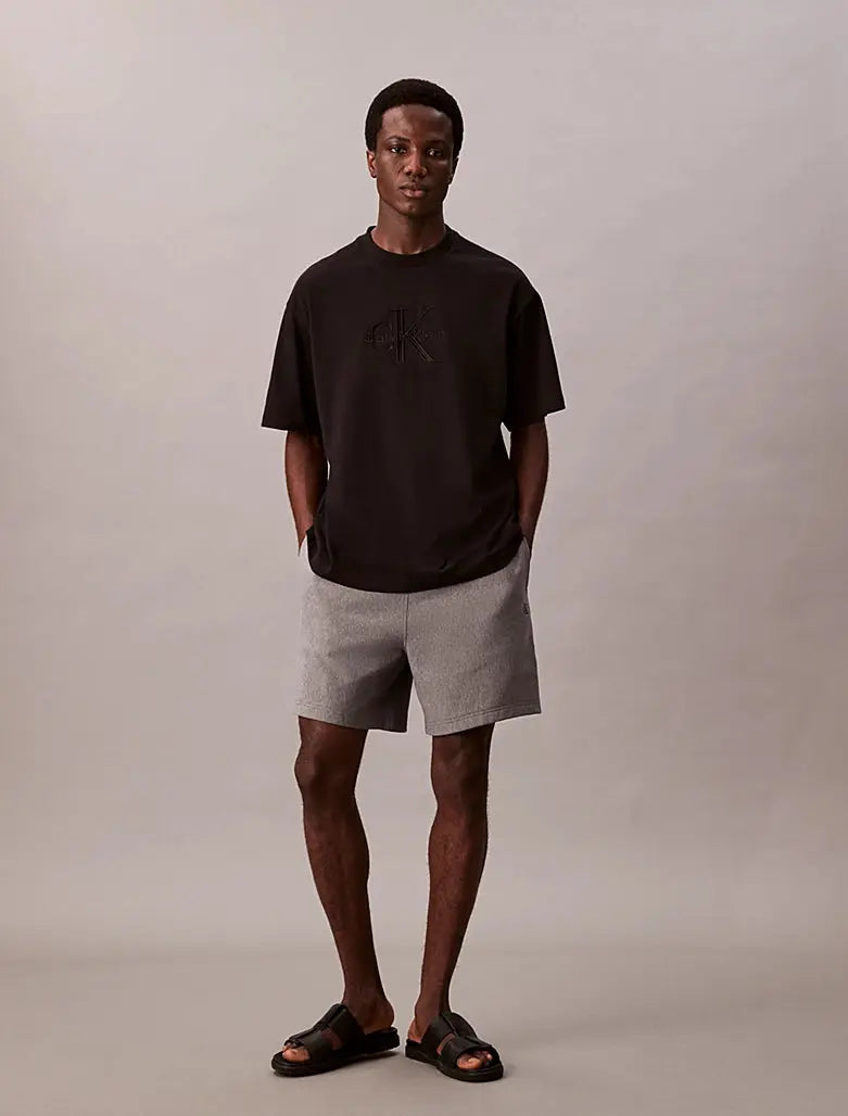 Short de jogging en tissu éponge de coton - CALVERO