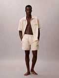 Short de pyjama en coton avec logo blason - CALVERO