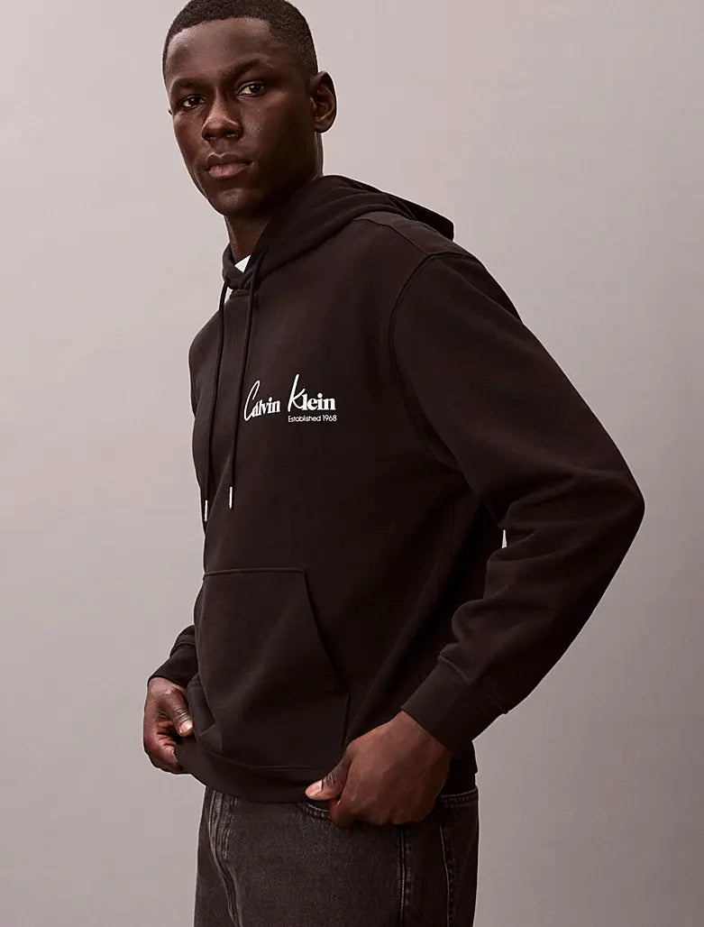 Sweat-shirt à capuche avec logo graphique - CALVERO