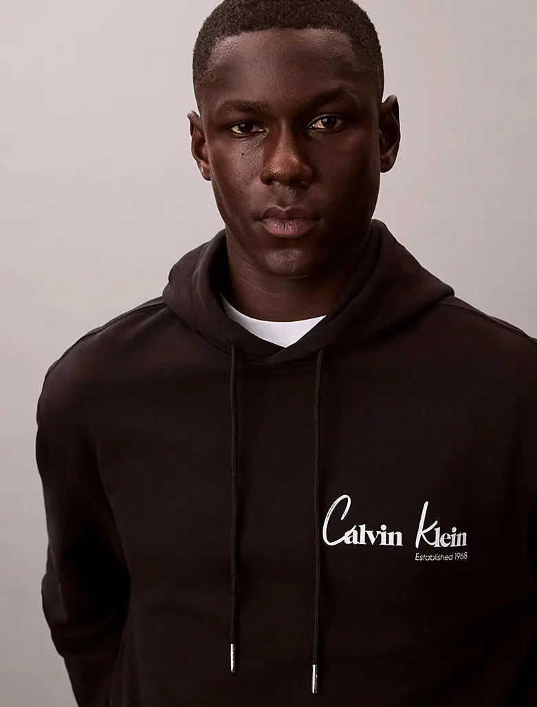 Sweat-shirt à capuche avec logo graphique - CALVERO