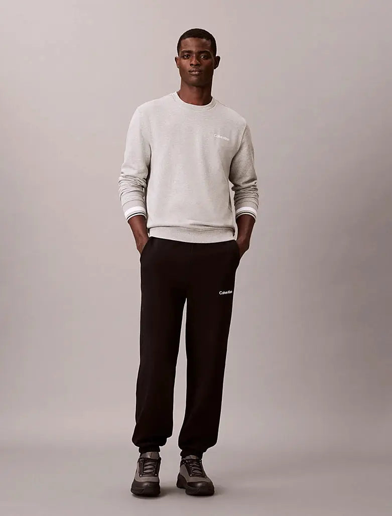 Sweat-shirt en tissu éponge de coton doux Calvin Klein