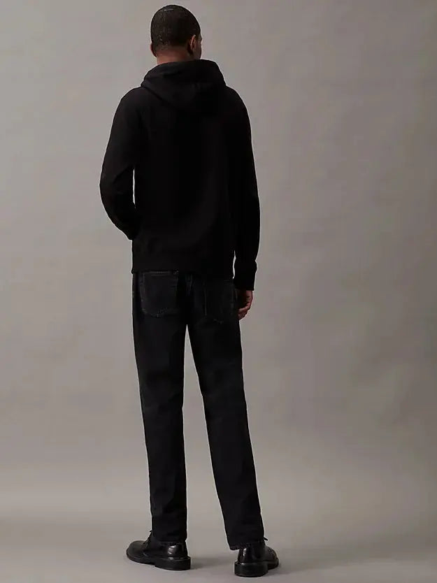 Sweat à capuche en polaire de mélange de coton Calvin Klein