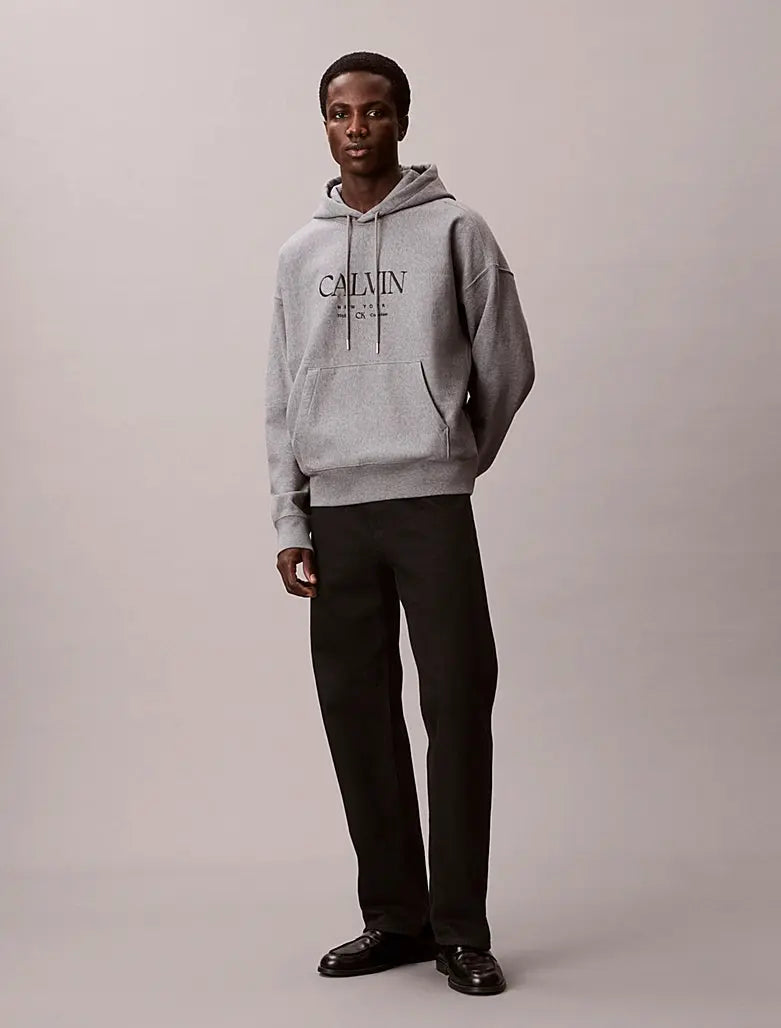 Sweat à capuche en polaire haut de gamme avec graphique Calvin Calvin Klein