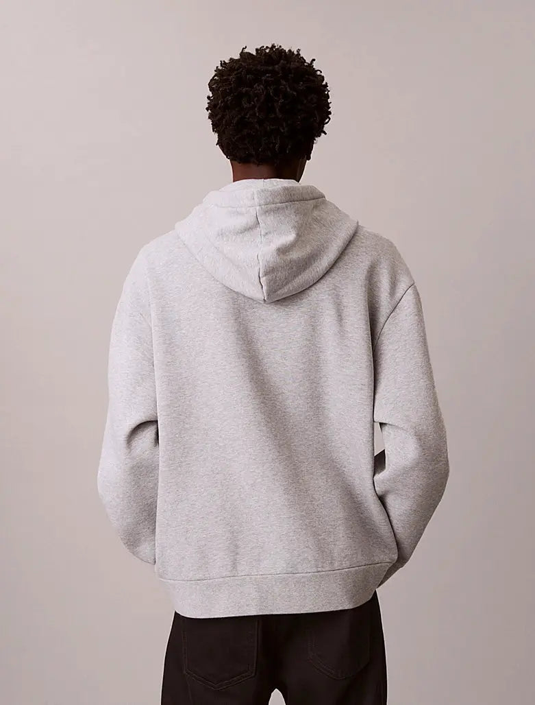 Sweat à capuche relaxed en polaire avec imprimé graphique Kate Moss - CALVERO