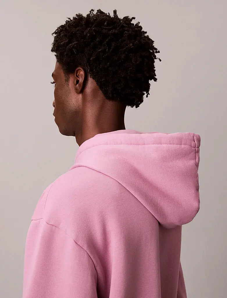 Sweat à capuche relaxed en polaire avec imprimé graphique Kate Moss - CALVERO