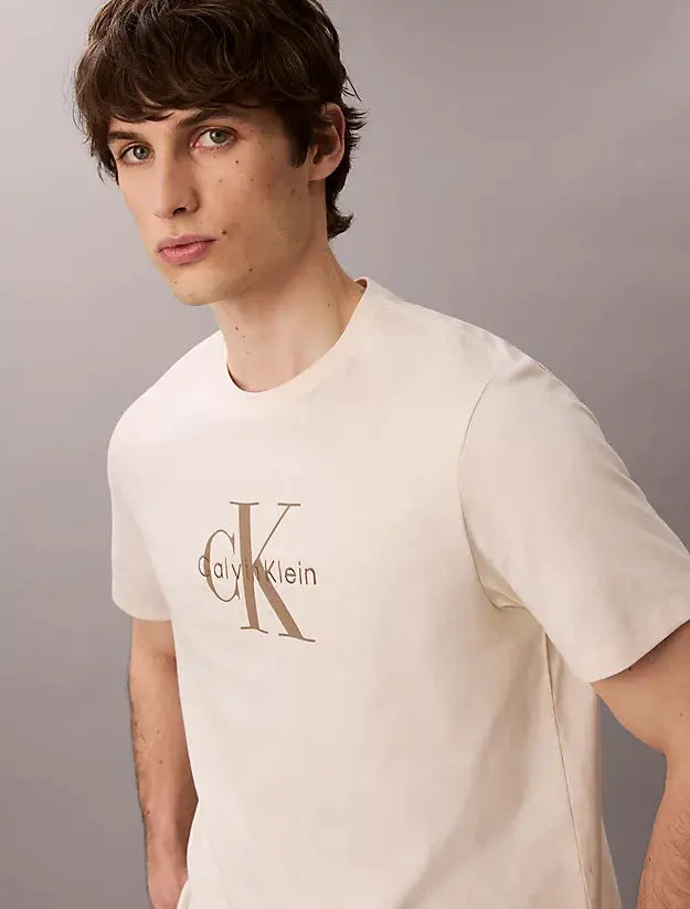 T-shirt avec logo monogramme Calvin Klein