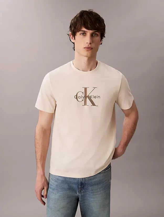 T-shirt avec logo monogramme Calvin Klein