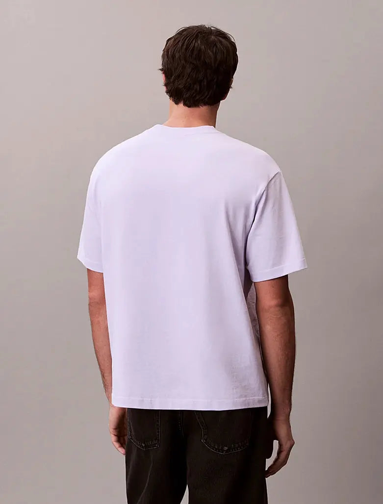 T-shirt relaxed avec logo appliqué Calvin Klein