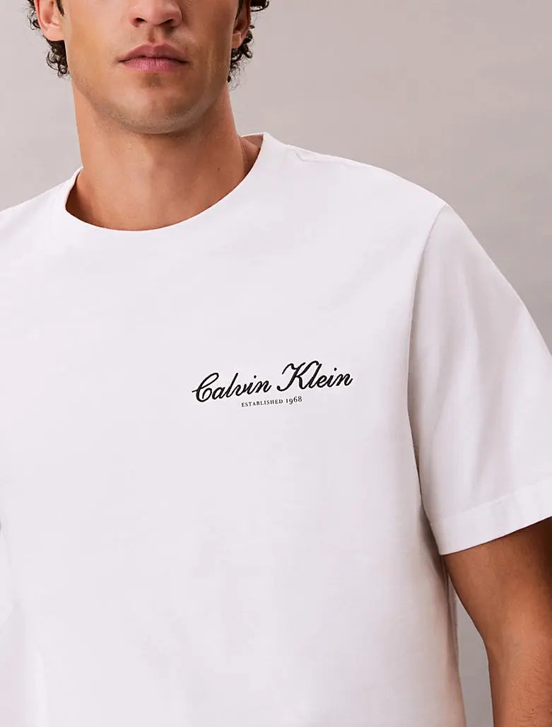 T-shirt avec logo brodé Calvin Klein