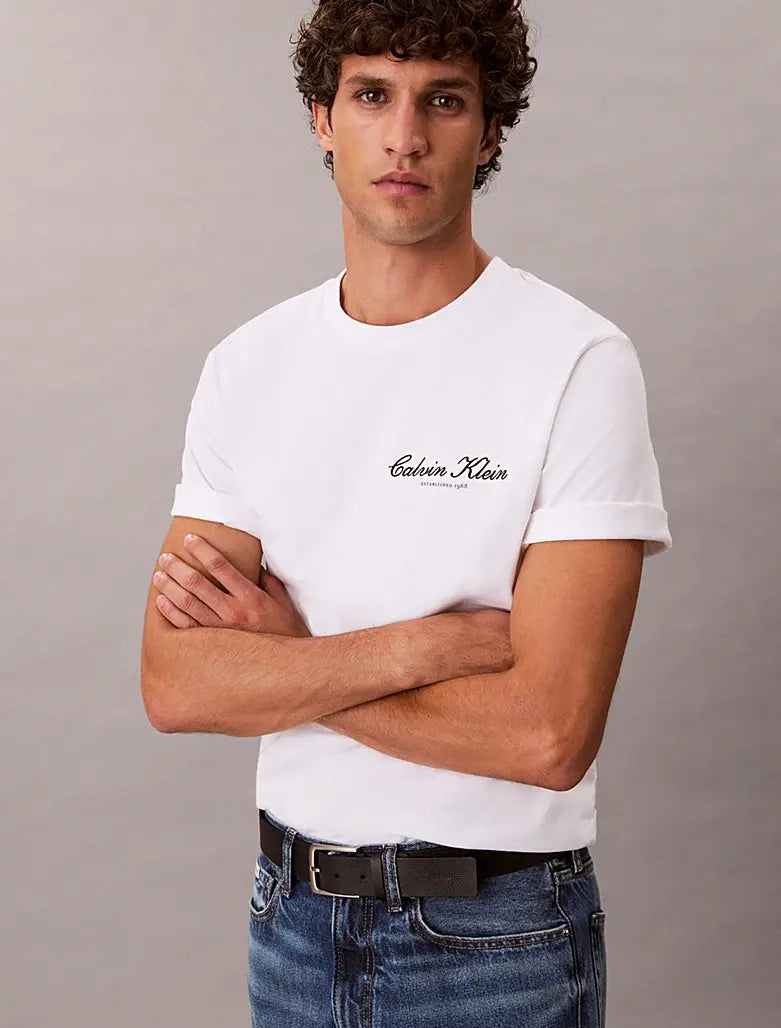 T-shirt avec logo brodé Calvin Klein