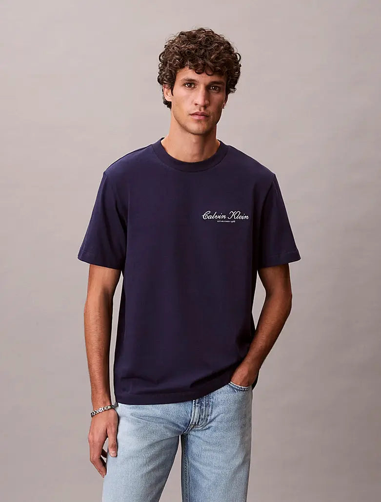 T-shirt avec logo brodé Calvin Klein
