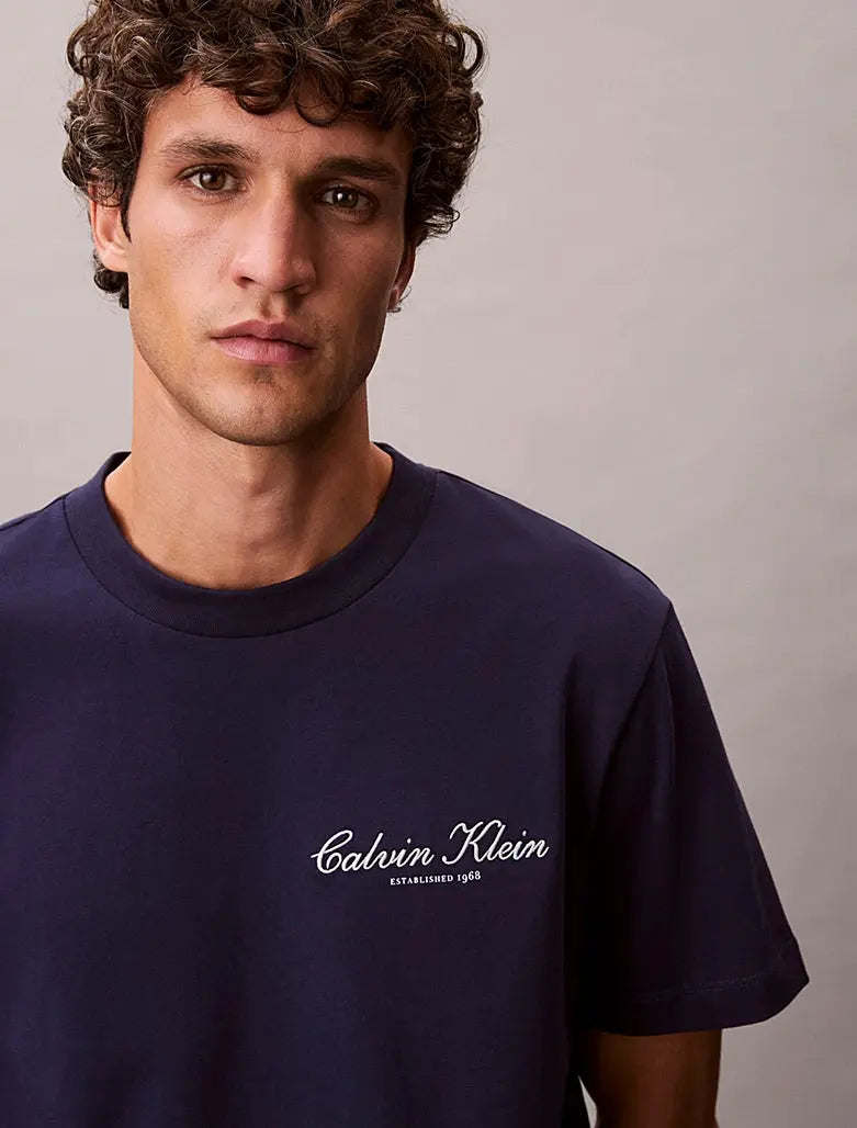 T-shirt avec logo brodé Calvin Klein