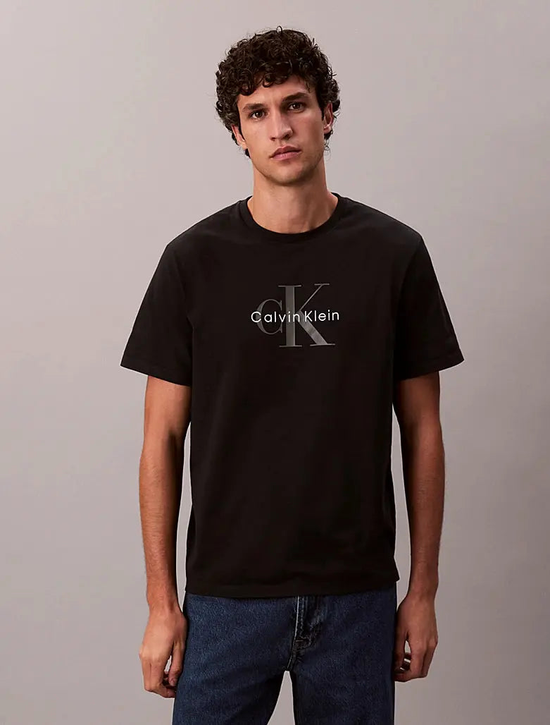 T-shirt avec logo monogramme Calvin Klein