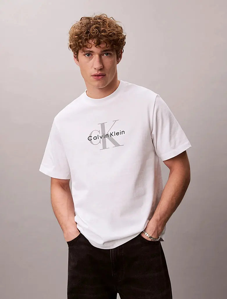 T-shirt avec logo monogramme Calvin Klein