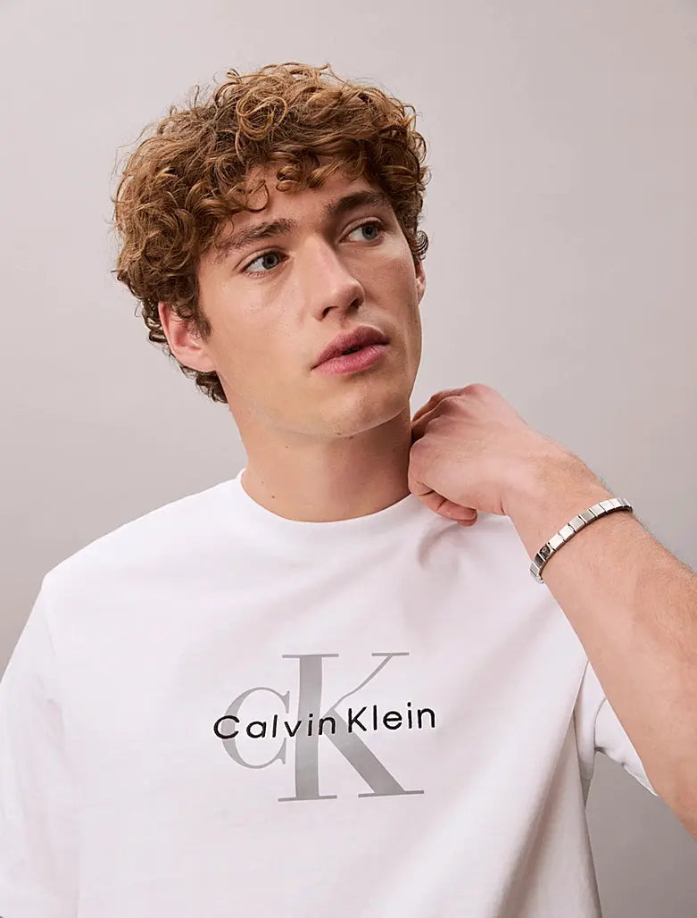 T-shirt avec logo monogramme Calvin Klein