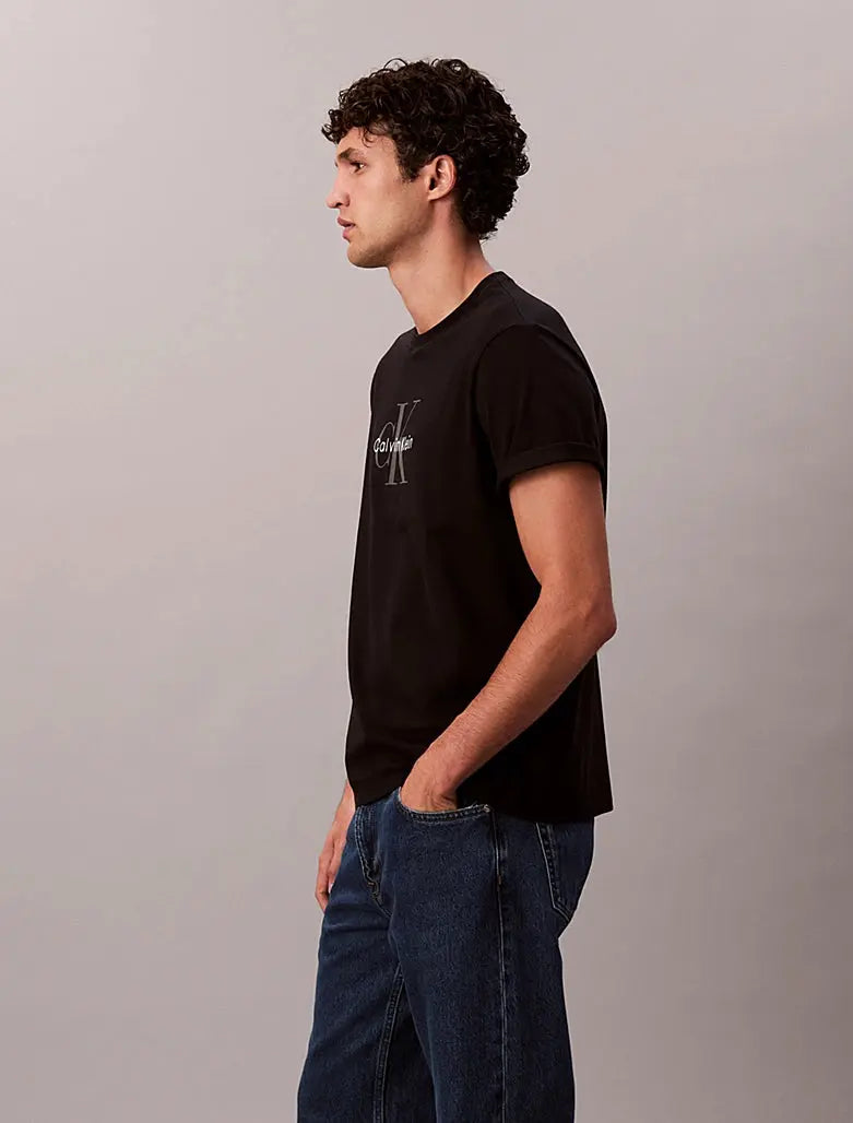 T-shirt avec logo monogramme Calvin Klein