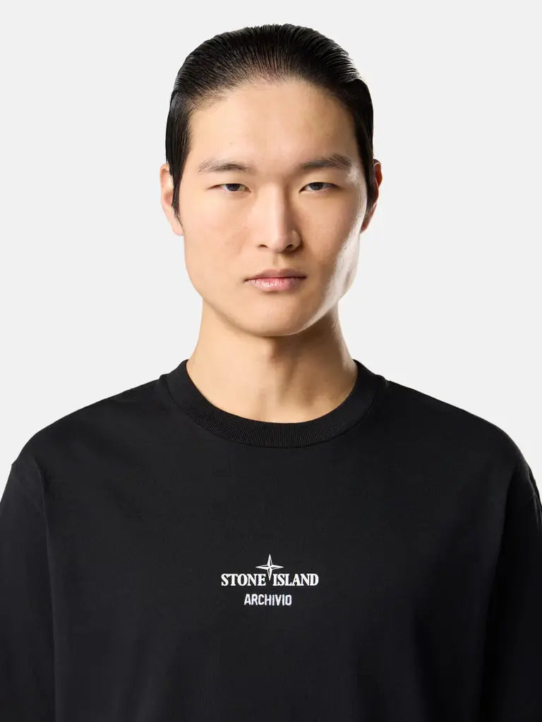 T-shirt coupe regular avec imprimé « ARCHIVIO » - CALVERO