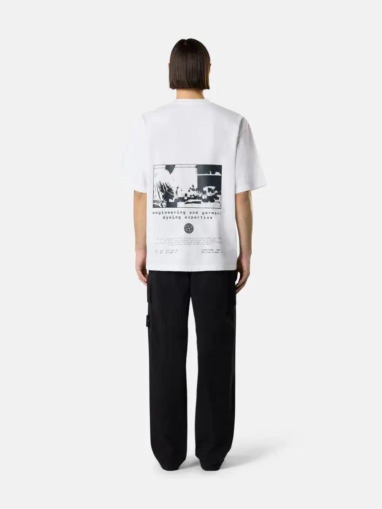 T-shirt coupe regular avec imprimé « Lab » - CALVERO