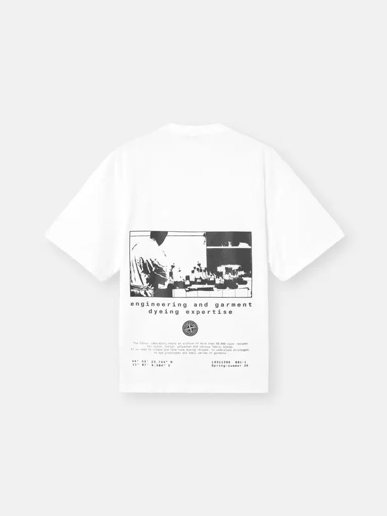 T-shirt coupe regular avec imprimé « Lab » - CALVERO